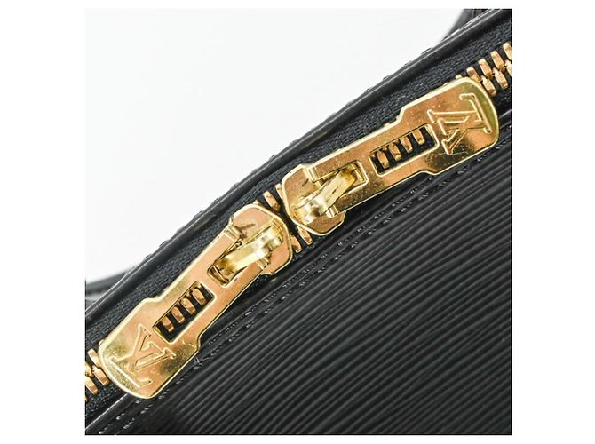 Borsa Louis Vuitton Alma Epi Noir Nero - vista 11