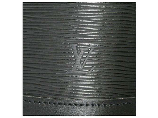 Borsa Louis Vuitton Alma Epi Noir Nero - vista 8