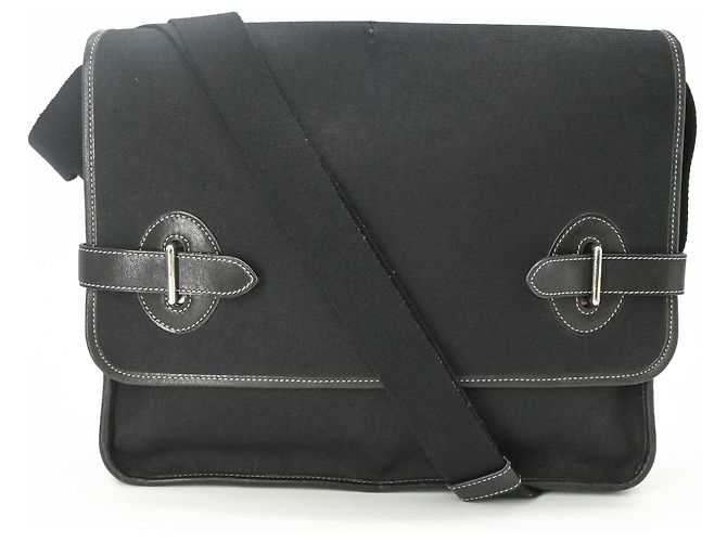 Hermès Borsa a tracolla Hermes Buenaventura MM Nero - vista 2