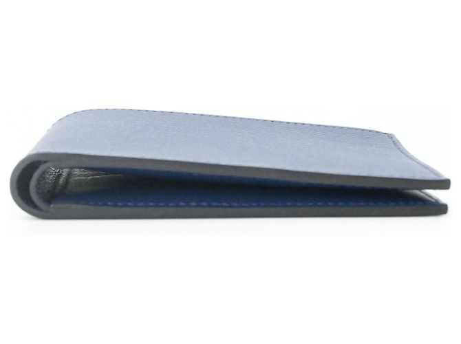 Hermès Hermes Citizen Twill Compact Silk In Bi-fold Wallet Navy blue - view 3