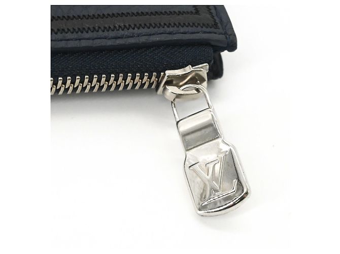 LOUIS VUITTON Pochette Jour Clutch Blu navy - vista 8