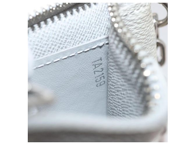 LOUIS VUITTON Monogram Zippe do Pouch PM Pochette Bianca M67809 LV Auth BA13233 Bianco Monogramma - vista 11