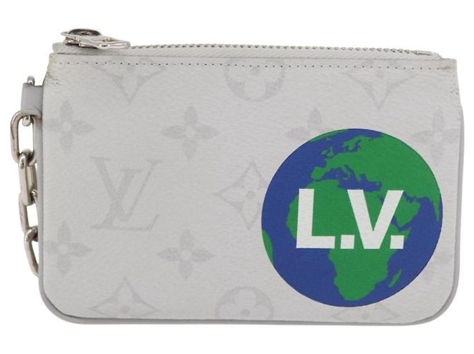 LOUIS VUITTON Monogram Zippe do Pouch PM Pochette Bianca M67809 LV Auth BA13233 Bianco Monogramma - vista 13