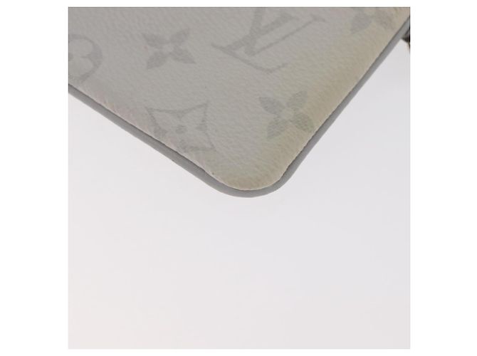 LOUIS VUITTON Monogram Zippe do Pouch PM Pochette Bianca M67809 LV Auth BA13233 Bianco Monogramma - vista 16