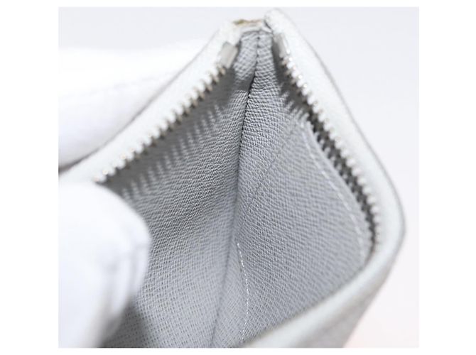 LOUIS VUITTON Monogram Zippe do Pouch PM Pochette Bianca M67809 LV Auth BA13233 Bianco Monogramma - vista 18