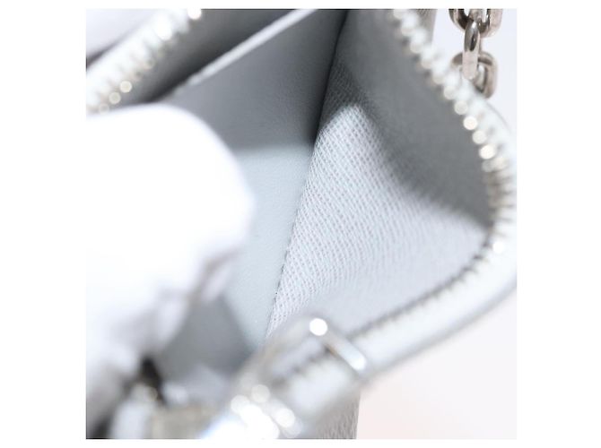 LOUIS VUITTON Monogram Zippe do Pouch PM Pochette Bianca M67809 LV Auth BA13233 Bianco Monogramma - vista 20