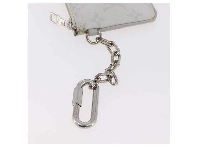 LOUIS VUITTON Monogram Zippe do Pouch PM Pochette Bianca M67809 LV Auth BA13233 Bianco Monogramma - vista 6