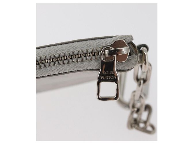 LOUIS VUITTON Monogram Zippe do Pouch PM Pochette Bianca M67809 LV Auth BA13233 Bianco Monogramma - vista 9