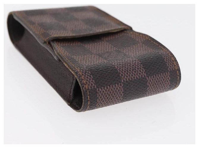 LOUIS VUITTON Monogram Damier Ebene Etui Cigarette Case 4 Set LV Auth BA13268 Monograma - vista 16