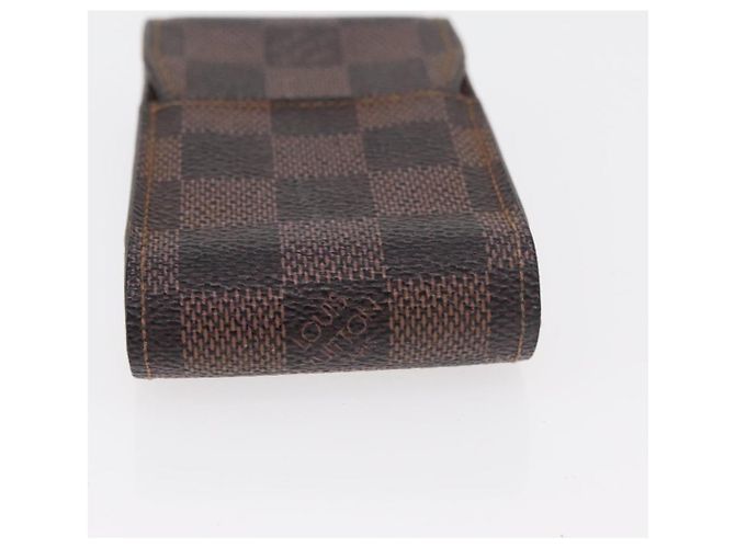LOUIS VUITTON Monogram Damier Ebene Etui Cigarette Case 4 Set LV Auth BA13268 Monograma - vista 17