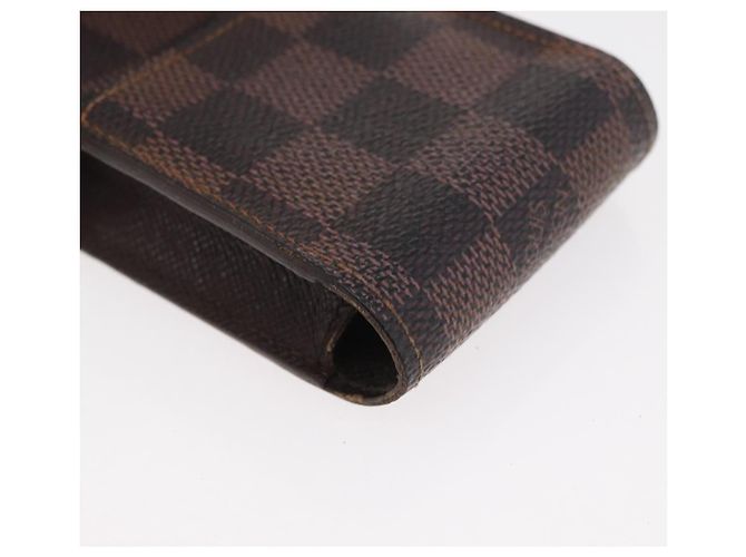 LOUIS VUITTON Monogram Damier Ebene Etui Cigarette Case 4 Set LV Auth BA13268 Monograma - vista 18