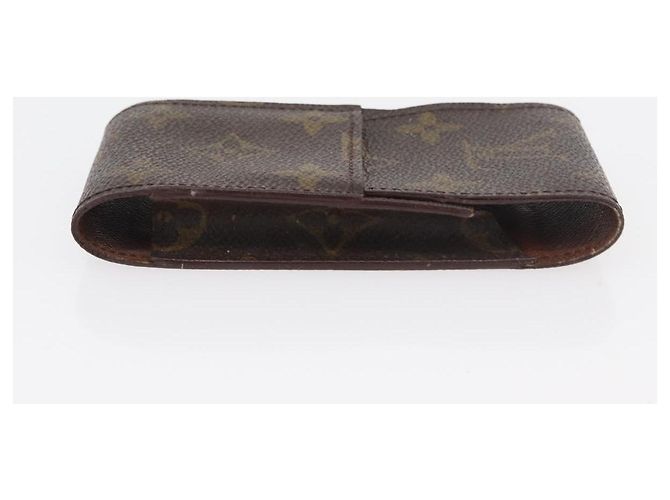 LOUIS VUITTON Monogram Damier Ebene Etui Cigarette Case 4 Set LV Auth BA13268 Monograma - vista 20
