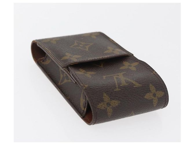 LOUIS VUITTON Monogram Damier Ebene Etui Cigarette Case 4 Set LV Auth BA13268 Monograma - vista 4