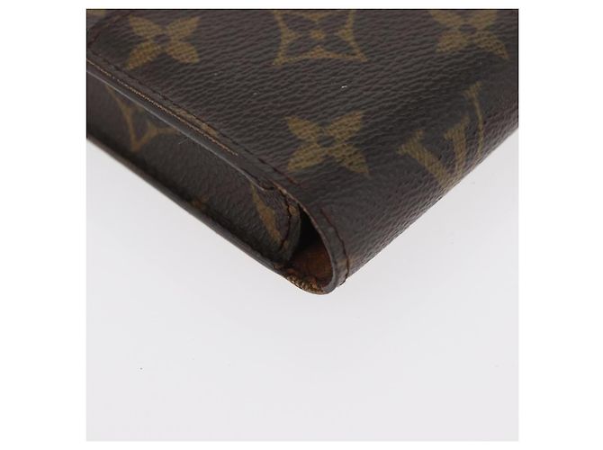 LOUIS VUITTON Monogram Damier Ebene Etui Cigarette Case 4 Set LV Auth BA13268 Monograma - vista 6