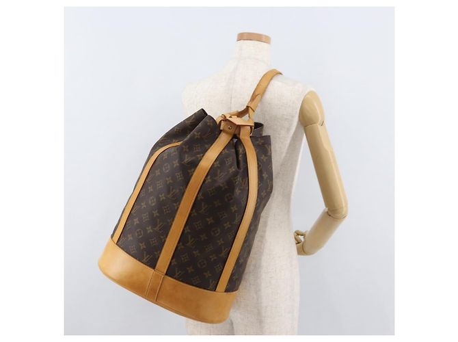 LOUIS VUITTON Borsa a Spalla Monogram Randonnee GM M42244 LV Auth 171263A Monogramma - vista 23