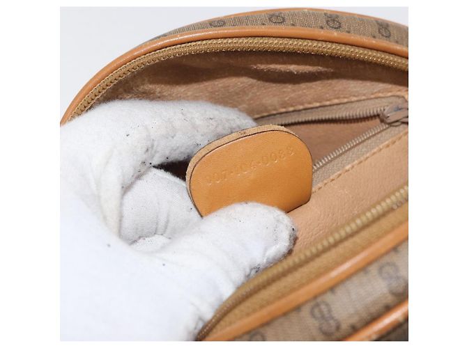 GUCCI Micro GG Supreme Schultertasche PVC Beige Gold Auth BA13154 Golden - Ansicht 12