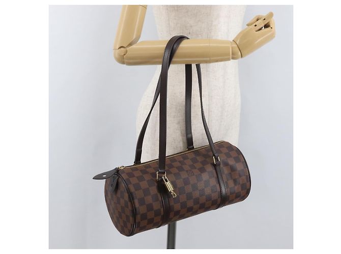 LOUIS VUITTON Borsa Damier Ebene Papillon 30 Nuovo Modello N51303 Autentica 182853SAV - vista 23
