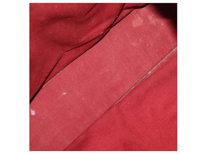 Hermès BORSA HERMES Her Line in tela 4 Set Rosso Nero Auth BA13063 - vista 19