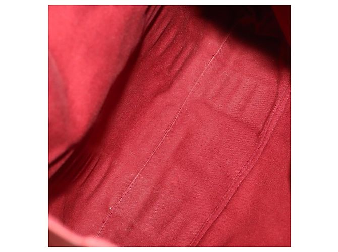 Hermès BORSA HERMES Her Line in tela 4 Set Rosso Nero Auth BA13063 - vista 25