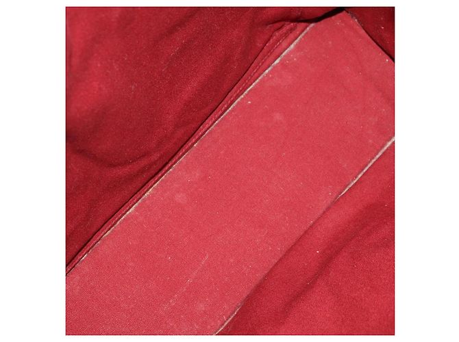 Hermès BORSA HERMES Her Line in tela 4 Set Rosso Nero Auth BA13063 - vista 7