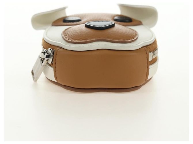 Pochette Portafoglio in Pelle Christian Dior Bobby Beige Argento Auth 181779SM - vista 15