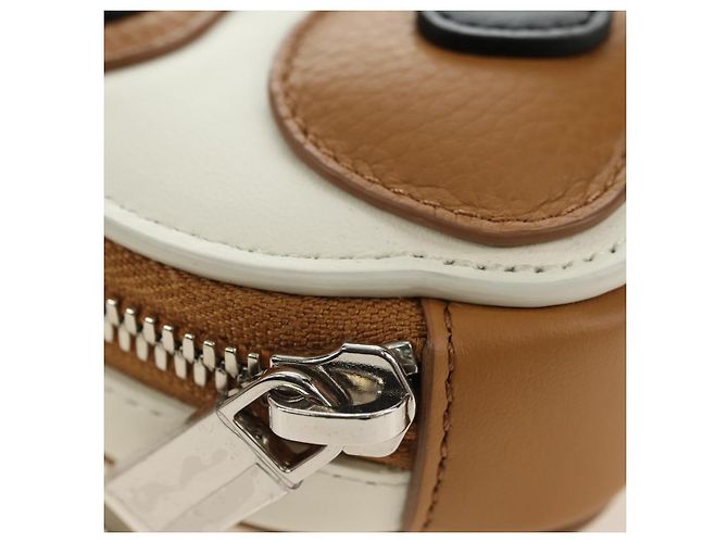 Pochette Portafoglio in Pelle Christian Dior Bobby Beige Argento Auth 181779SM - vista 16
