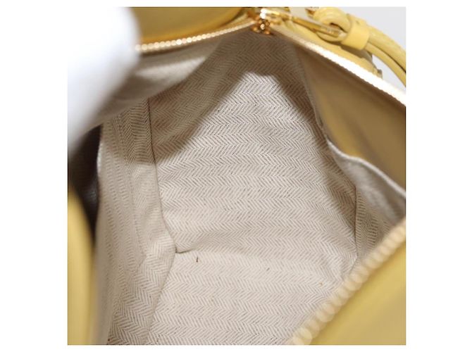 Bolsa LOEWE Puzzle Small Studio Ghibli Hin Spirited Away em couro Auth 167380SM Dourado Amarelo - vista 22