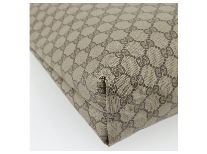Borsa Tote GUCCI GG Supreme Web Sherry Line PVC Beige 39 02 003 Auth BA13156 - vista 16
