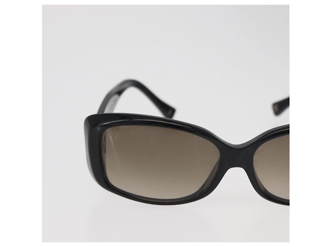 Gafas de sol LOUIS VUITTON Spson de plástico Negro LV Auth BA13232 - vista 4