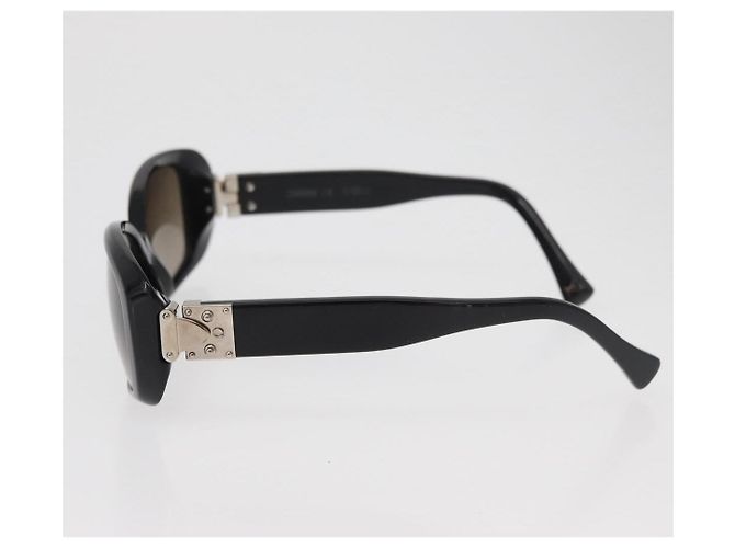 Gafas de sol LOUIS VUITTON Spson de plástico Negro LV Auth BA13232 - vista 7