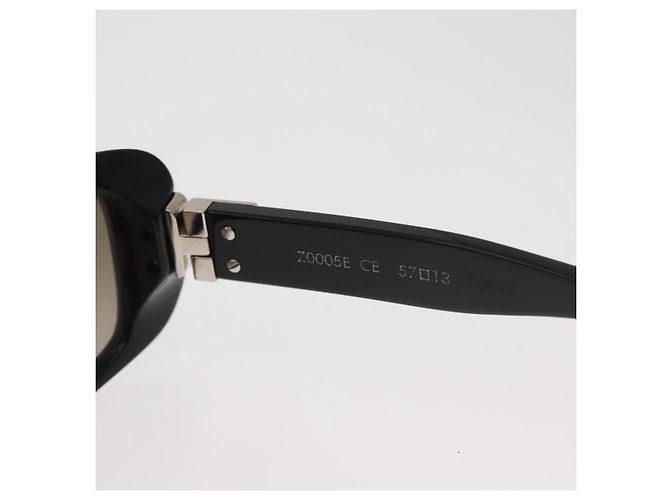 Gafas de sol LOUIS VUITTON Spson de plástico Negro LV Auth BA13232 - vista 9
