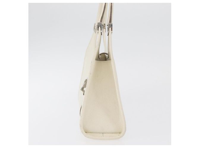 Borsa GUCCI Jackie in pelle bianco argento 002 1068 Auth 182461 - vista 3