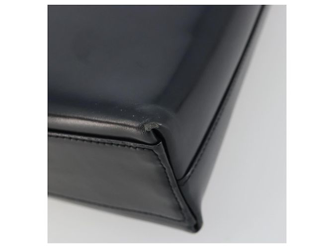 Borsa a tracolla Salvatore Ferragamo Gancini in pelle blu navy e oro Autentica BA13105 D'oro - vista 15