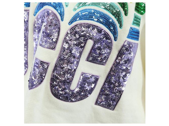 GUCCI Parker Cotton XXS White Auth 182060M Blanco - vista 11