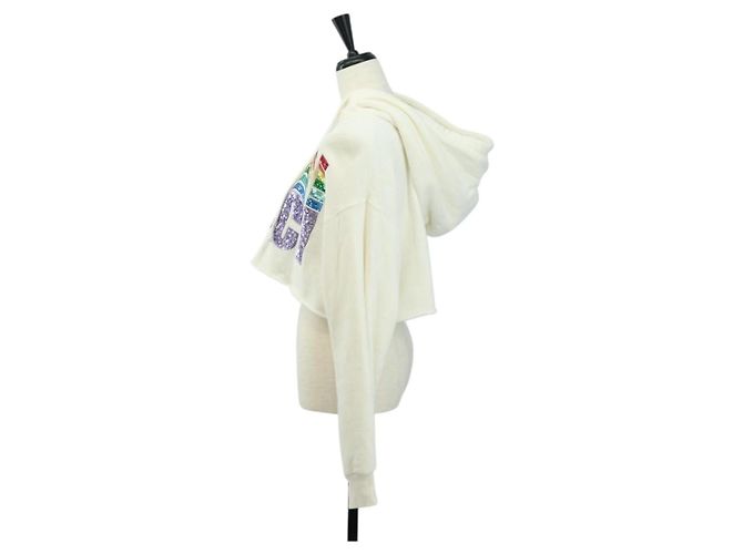 GUCCI Parker Cotton XXS White Auth 182060M Blanco - vista 3