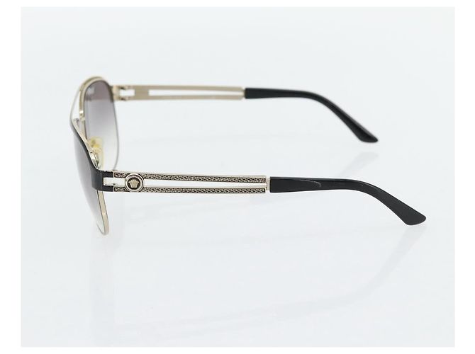 Occhiali da sole VERSACE Medusa metallo Nero Auth BA13255 - vue 5