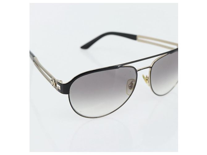 Occhiali da sole VERSACE Medusa metallo Nero Auth BA13255 - vue 7
