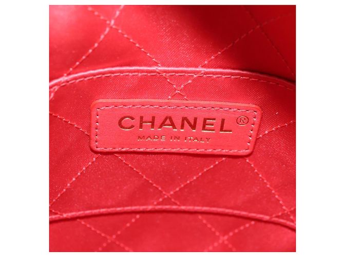 CHANEL Chain Matelasse Schultertasche Lammfell Rosa Gold CC Authentisch 181486SAM Pink Golden - Ansicht 20
