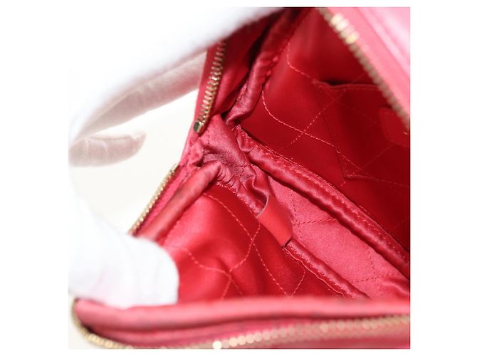 CHANEL Chain Matelasse Schultertasche Lammfell Rosa Gold CC Authentisch 181486SAM Pink Golden - Ansicht 22