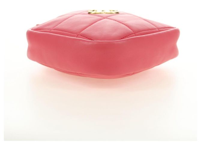 CHANEL Chain Matelasse Schultertasche Lammfell Rosa Gold CC Authentisch 181486SAM Pink Golden - Ansicht 5