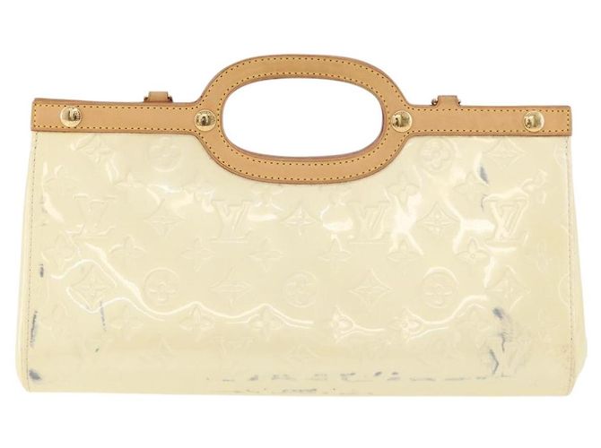 LOUIS VUITTON Monogram Vernis Roxbury Drive Bag 2Way Perle M91374 Auth 182822 - vista 13