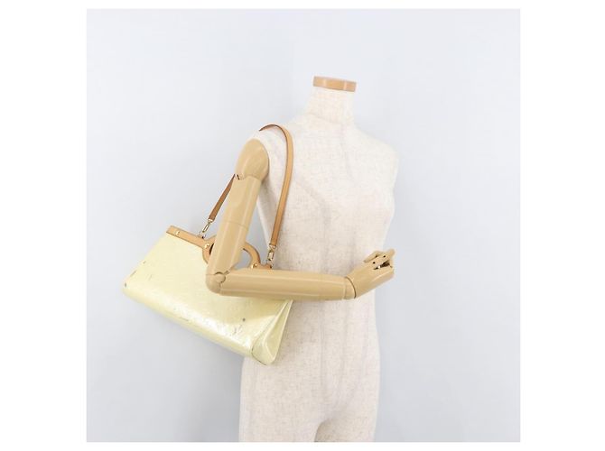 LOUIS VUITTON Monogram Vernis Roxbury Drive Bag 2Way Perle M91374 Auth 182822 - vista 24