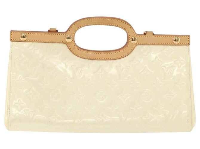 LOUIS VUITTON Monogram Vernis Roxbury Drive Bag 2Way Perle M91374 Auth 182822 - vista 3