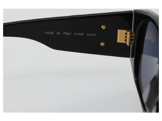 Occhiali da sole CHANEL plastica Nero CC Auth BA13228 - vista 10