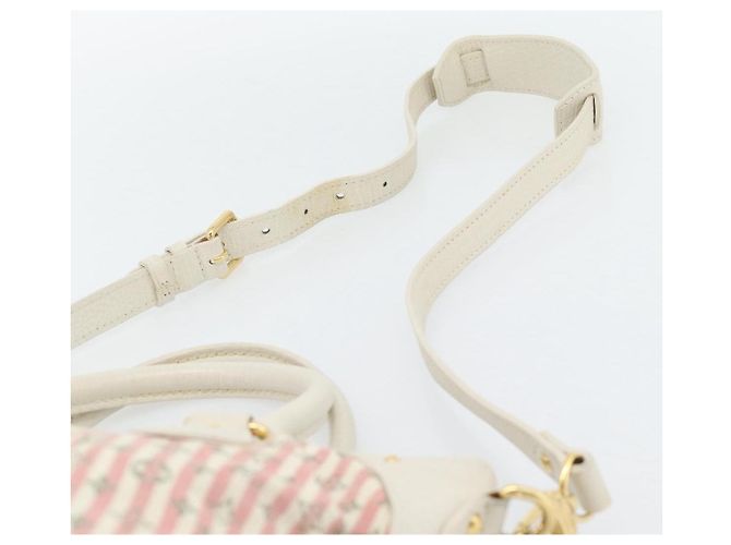 BORSA LOUIS VUITTON Mini Lin Marina GM Croisette 2way Rosa M95493 LV Auth 171252V - vista 14