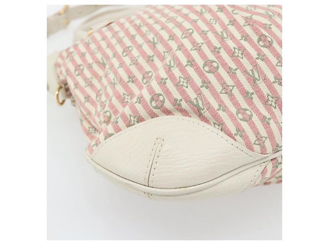 BORSA LOUIS VUITTON Mini Lin Marina GM Croisette 2way Rosa M95493 LV Auth 171252V - vista 16