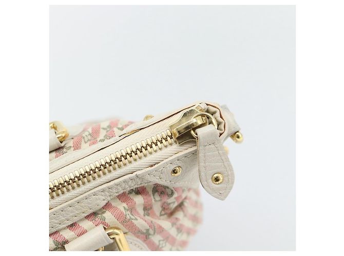 BORSA LOUIS VUITTON Mini Lin Marina GM Croisette 2way Rosa M95493 LV Auth 171252V - vista 18