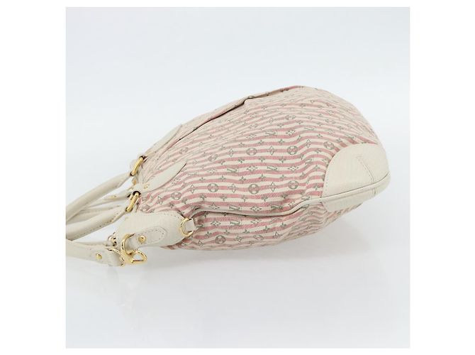 BORSA LOUIS VUITTON Mini Lin Marina GM Croisette 2way Rosa M95493 LV Auth 171252V - vista 3