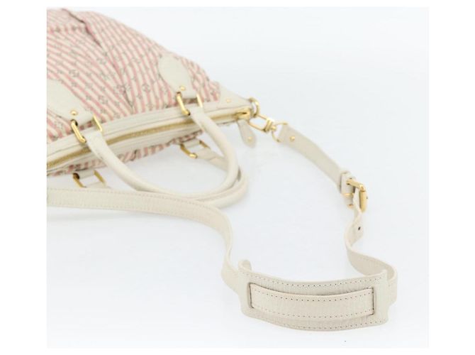 BORSA LOUIS VUITTON Mini Lin Marina GM Croisette 2way Rosa M95493 LV Auth 171252V - vista 9