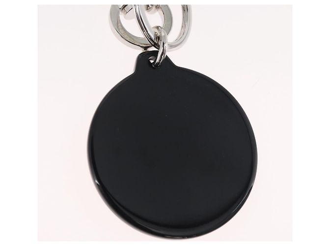 Dolce & Gabbana Portachiavi DOLCE&GABBANA in metallo Nero Argento Auth 167362M - vista 7